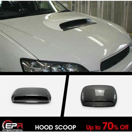 For Legacy 03-09 BP BL BH BE K2 Type Carbon Glossy Bumper Hood Scoop Exterior car accessories