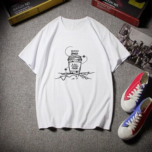 Women Fashion Funny Summer Casual Harajuku Letter Print T Shirt Large Size Short Sleeve Hip Hop Men Loose T-Shirts Top Female