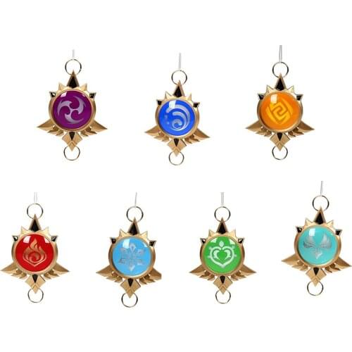 Genshin Impact Vision Mondstadt Trinket Eye of God Pendants C00138