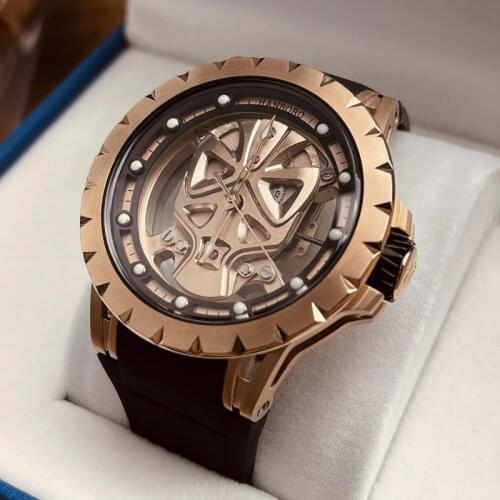 HANBORO Mens Waterproof Watch
