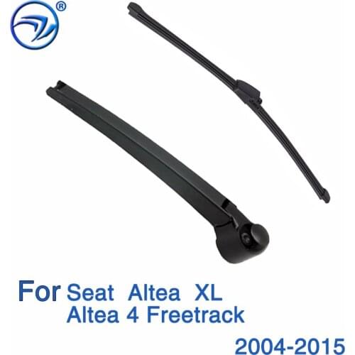 Wiper 11" Rear Wiper Blade & Arm Set Kit For Seat Altea XL Altea 4 Freetrack 2004-2015 Windshield Windscreen Rear Window