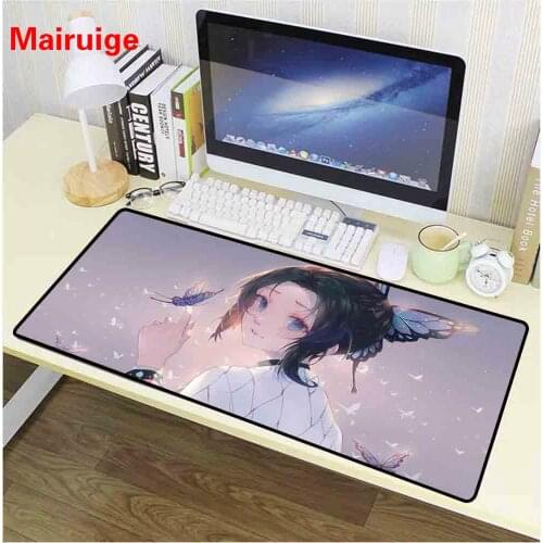 Mairuige Animated Mouse Pad Cute Girl Computer Notebook Cool Mousepad Non-slip Waterproof Gaming Desk Mat Gaming Accessories