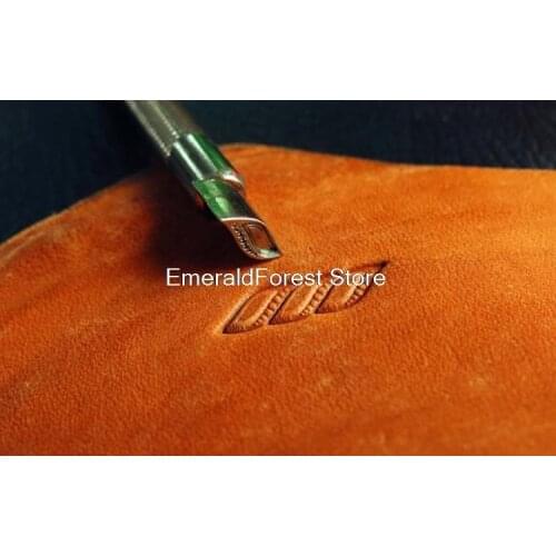 Leather carving new tools, manual DIY exquisite carving, steel leather printing