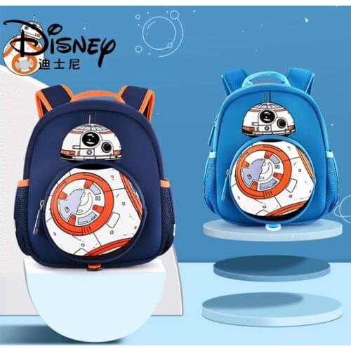 Disney Small School Bag Kindergarten Baby Boy Middle Class Star Wars 3 Years Old 5 Children Preschool Cute Backpack