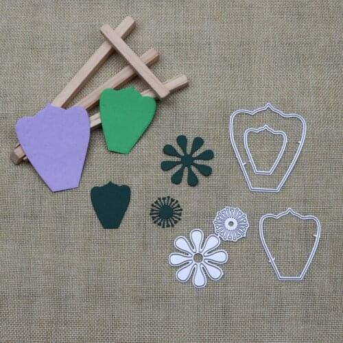 Flower Metal Cutting Dies Scrapbooking Craft Die Cuts Blossom Diy Album Emboss Decoration Paper Art Card Make Stencil