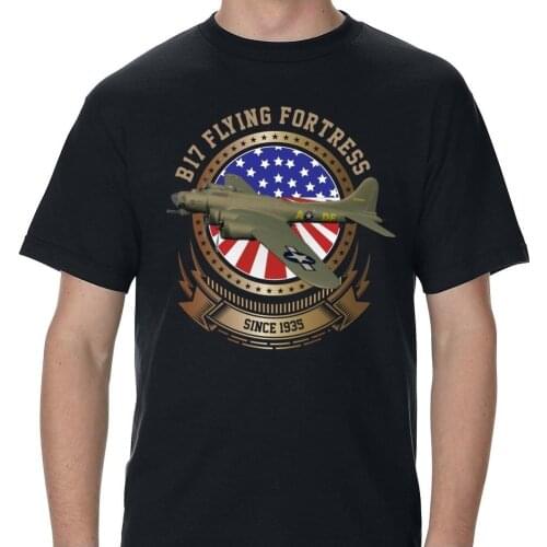 B-17 Flying Fortress MenS T-Shirt New Fashion Men/Men Mens Tops Cool O Neck T Shirt Graphic Tee Shirts