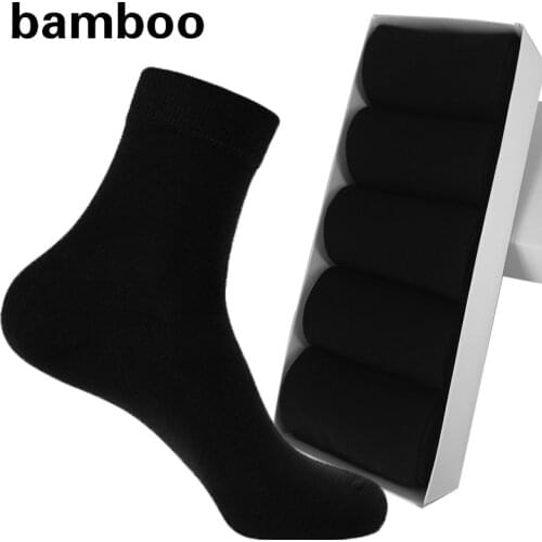 MWZHH Mens Black Socks