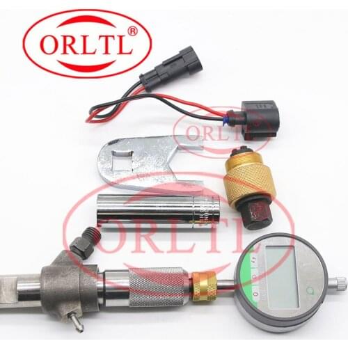 ORLTL OR5010 Common Rail Auto Fuel Injector Lift Disassembly Test Tools Nozzle Shims Gaskets Adjustment Tool Kits
