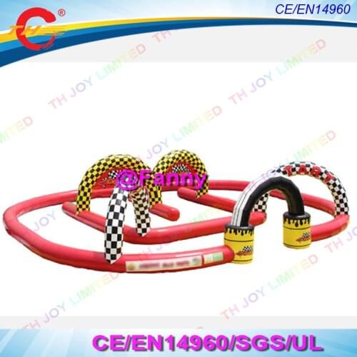 Inflatable Sport Game Zorb Ball Go Kart Inflatable Race Track inflatable go kart race track racing track for competition