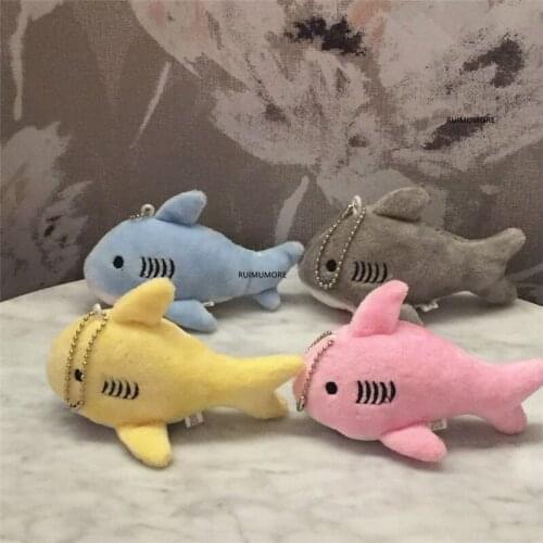 New 11CM Plush Stuffed Animal Shark plush toy doll , Cute Shark Toy