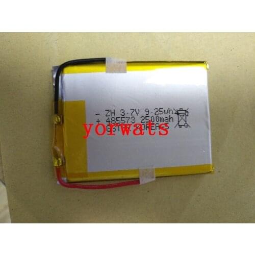 New Hot A Rechargeable Li-ion Cell 3.7V polymer lithium battery 485573 5000mAh battery charging treasure direct sale