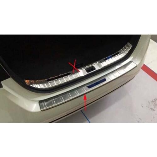 Steel Rear Bumper Protector Cover Trim For 2019-2020 Nissan Altima 4DR Sedan