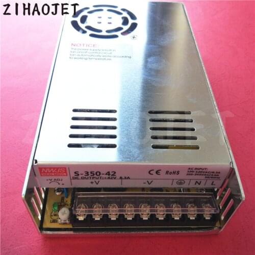 Inkjet Printer Wit-color Flora Taimes Titan-jet Allwin Human Xuli Yaselan Power Supply Box DC 42V 8.3A S-350-42 Power Box 1pc