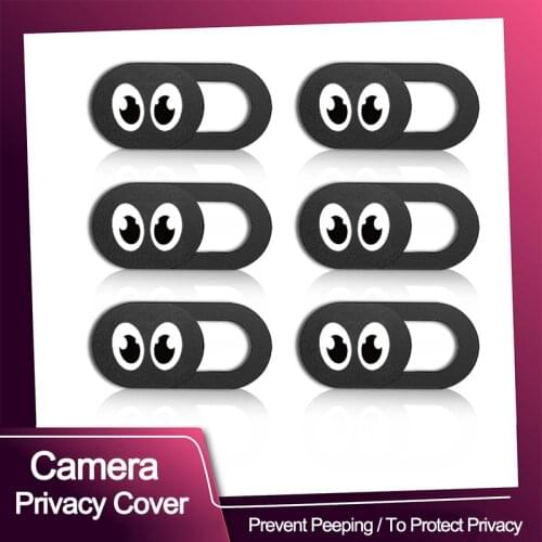 Ultra Thin Universal Webcam Cover Phone Lenses Antispy Camera Cover For iPad Macbook Web Laptop PC Tablet Lens Privacy Sticker