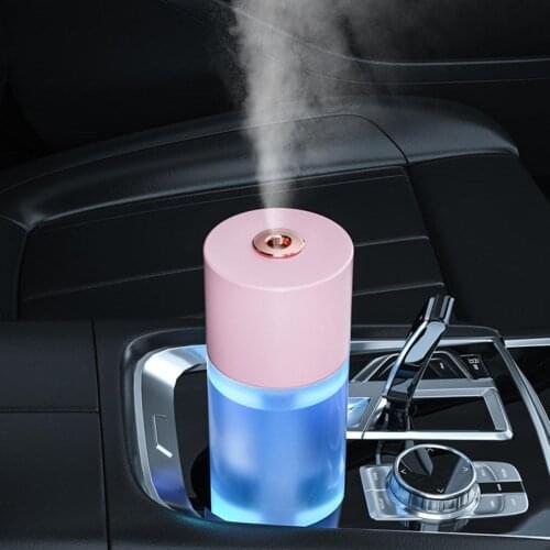 280ml Home Office USB Ultrasonic Aroma- Humidifier Portable Mini Car Aromatherapy Humidifier Diffuser Essential Oil Diffuse