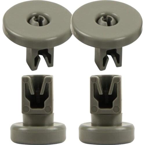 Universal Dishwasher Upper & Lower Basket Wheel Roller Accessories 40mm 4Pcs