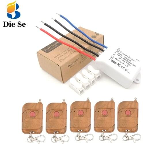 433mhz Universal Wireless Relay board and Remote Control,AC 85V~220V rf relay Receiver and transmitter for lightong/LED/Door