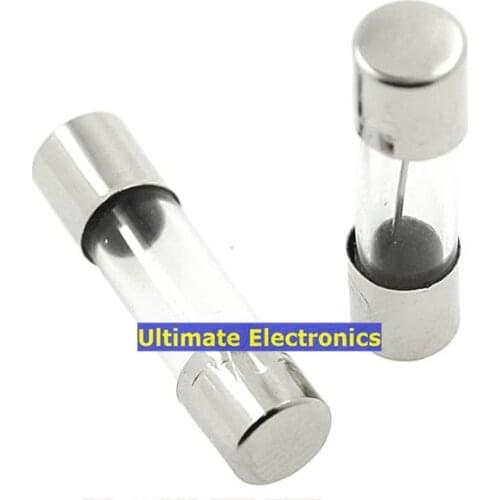 100pcs 5*20 glass fuse/fuse 250V F1A/2A/3A/4A/5A/6A/8A/10A/15A