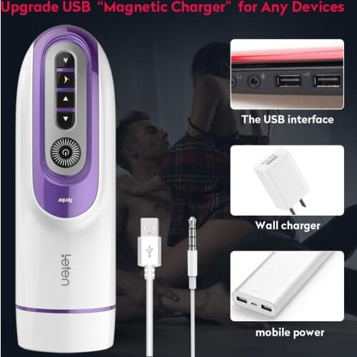 2021 Automatic Thrust Telescopic Male Masturbation Cup Interactive Masturbator Sucking Heating Voice Real Vagina Sex Toy for Men