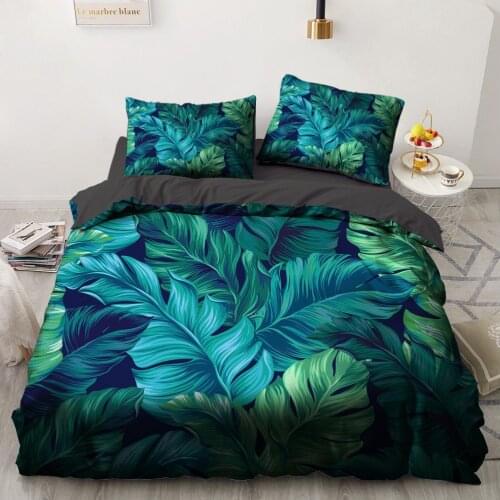 3D Bed Linens Bedding Sets Quilt Covers Pillow Shams Duvet Cover Sets Bedclothes Full Twin Double Nordic Flower Home Textile