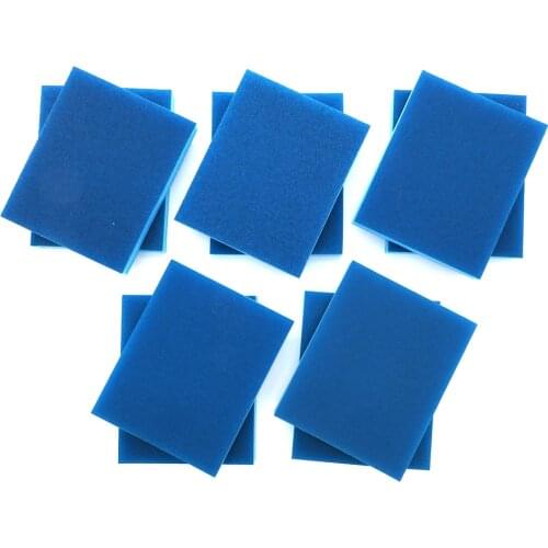 5Pcs 100*120MM Polishing Sanding Sponge Block Pad Set Sandpaper Flocking Abrasive Tools Sandpaper Sanding Discs Assorted Grit