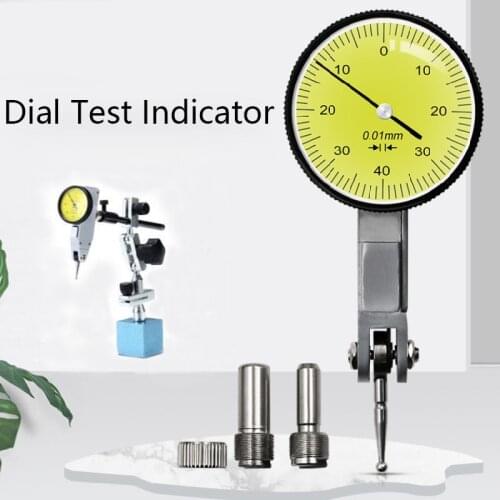 0-0.8mm 0.01mm Level Gauge Scale Precision Metric Dovetail Rails Dial Test Indicator dial Gauge indicator Measuring Instrument