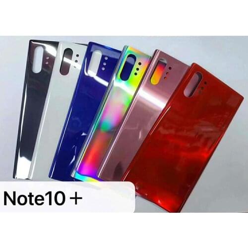 For Samsung Galaxy note10 Plus N975 N9750/DS Back Battery Cover Glass Housing Cover For Samsung note10 Plus Door Rear Case Repl