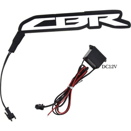 Motorcycle Fairing Kit Body Side Stickers Badge Cold Light for HONDA CBR250R CBR300R CBR500R CBR600RR CBR900RR CBR1000RR CBR