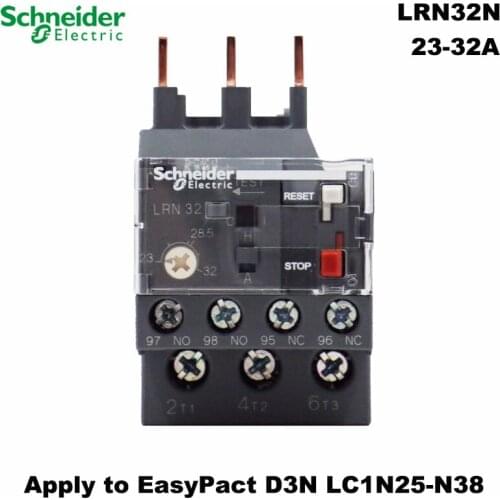 Schneider Electric LRN32N contactor LR-N32N 23-32A LC1N EasyPact D3N contactor thermal overload relay brand new original export
