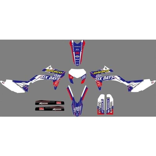 Motocross Team 3M STICKERS GRAPHICS BACKGROUND DECALS Kits for SHERCO 125 250 300 450 SE SEF ENDURO 2012 for SHERCO SE SE-F 2012