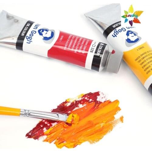 Original Holland Van Gogh High quality Artists Oil color pigment Bright colors single tubular 40 ml 66 colors Self selected