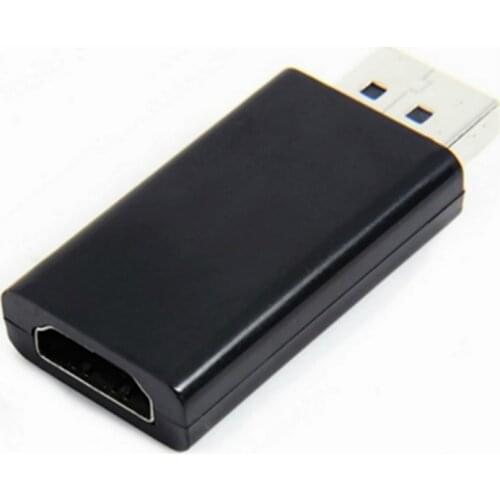 Display Port DP Male To HDMI-compatible Female Adapter Converter Black High Quality DP-HDMI-compatible Converter For HDTV PC