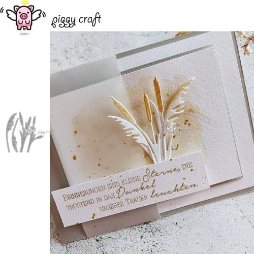 Piggy Craft metal cutting dies cut die mold Setaria decoration Scrapbook paper craft knife mould blade punch stencils dies