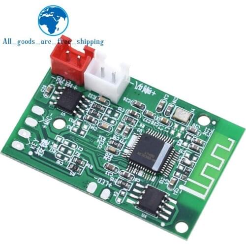 TZT Mono 3W Mini Bluetooth 4.2 Speaker Amplifier Board Class D Audio Phones Computers PC DIY DC3.7-5V
