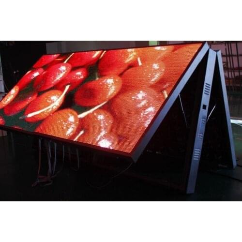 Street LED Screen P6P3 LED Double Sided Advertisement Display Screen 4 x 10