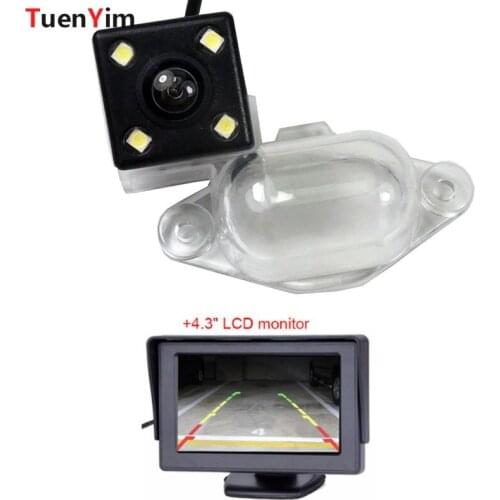 Waterproof Car Parking Reversing Back Rear View Camera For Nissan NV200/X-Trail Classic 2001 to 2007 T30 with 4.3" LCD monitor