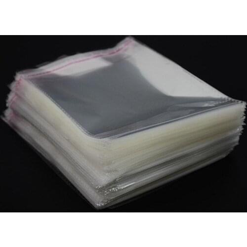 200pcs/lot-20*27cm+3cm clear opp self-adhesive storage bags for magazines, newspapers, photos, CDs, bread, popcorn, nuts