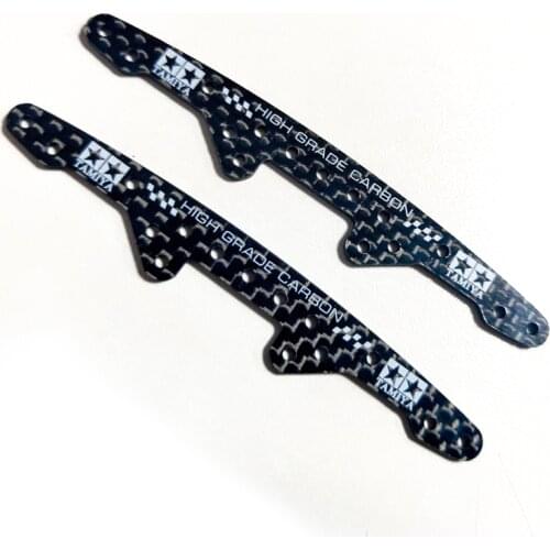 1.5mm Carbon Fiber Lettering Leading Plate Front plate Parts for style RC MINI 4WD Tamiya Car Crawlers