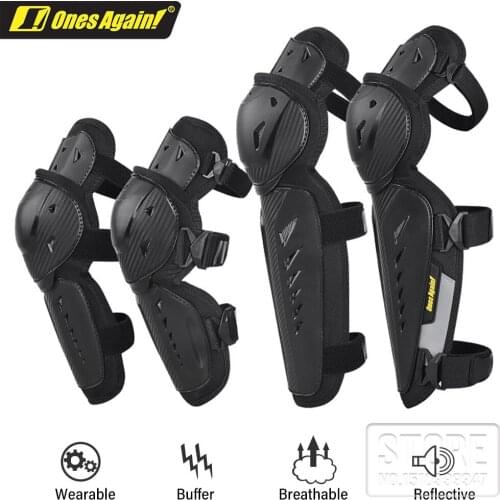 Ones Again! Knee Protector Motorcycle Knee Gear Motocross Knee Elbow Pads CE Certified Protector Young Knight Protective Gear
