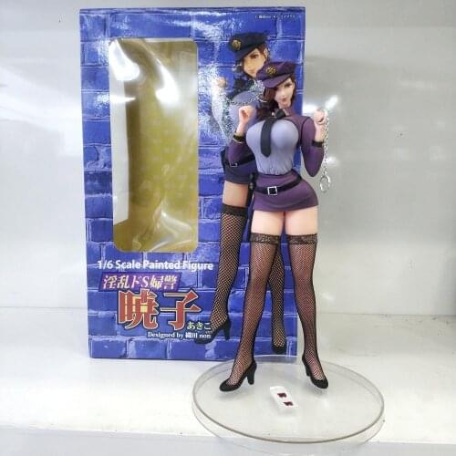Nasty de S policewoman Complete 1/6 scale Figurine A+ Nasty S Police Woman Akiko Sexy with Handcuffs 27cm Figure Toys