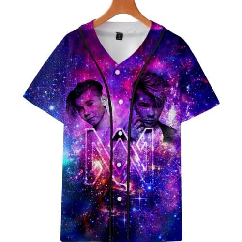 Tee Shirt Women/Men Marcus Martinus 3d T-shirt Short Sleeve Hip Hop Tshirt Top Summer Baseball T Shirt Casual Kids T Shirts Tops