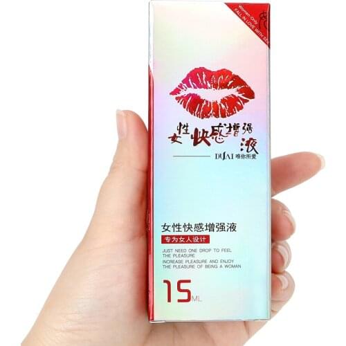 IKOKY Libido Enhancer Sex Products Sex Toys for Women Vagina Tightening Female Orgasm Liquid 15mL Pheromone Exciter