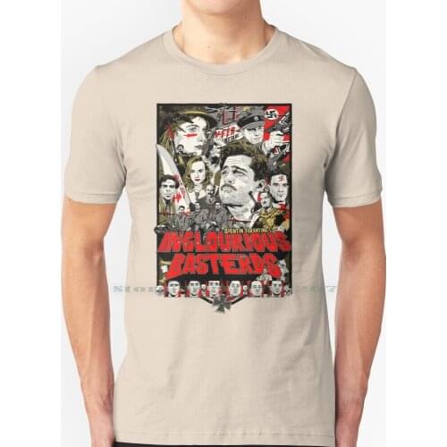 Inglourious Basterds ( Hq ) T Shirt 100% Pure Cotton Inglourious Basterds Inglorious Pulp Fiction Tarantino Quentin Quentin