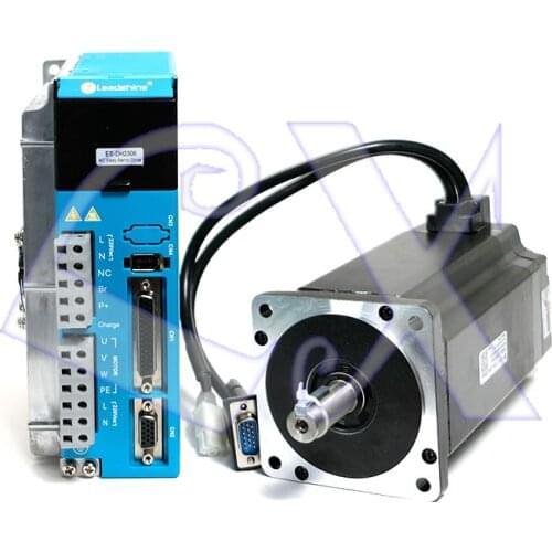 Leadshine Nema42 3 phase Easy Servo Driver Kit ES-MH342200 20.NM 2000RPM Motor + ES-DH2306 Driver with 3M Motor&Encoder Cable