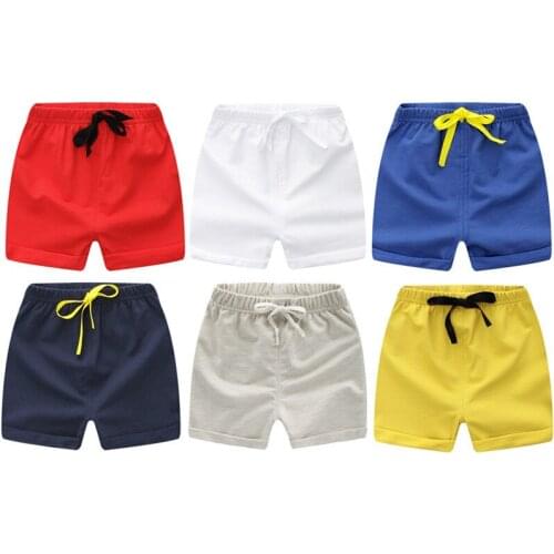 Summer Children Shorts Cotton Shorts For Boys Girls Brand Shorts Toddler Panties Kids Beach Short Sports Pants Baby Clothing