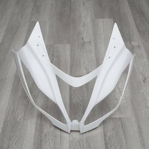 Motorcycle Upper Front Fairing Cowl Nose For Kawasaki Ninja ZX6R ZX363 13-18 14 15 16 17 Unpainted