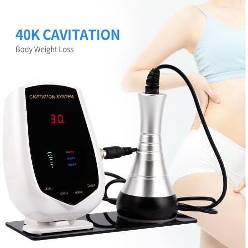 Home Use 2021 New Ultrasonic Multifunctional Cavitation Machine 40KHz Ultrasonic Cavitation Slimming Instrument Beauty Device