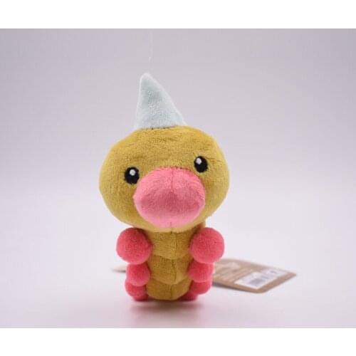 19cm TAKARA TOMY Pokemons Weedle Kawaii plush toys Soft Japan Anime Dragon stuffed Dolls Gift For Children birthday