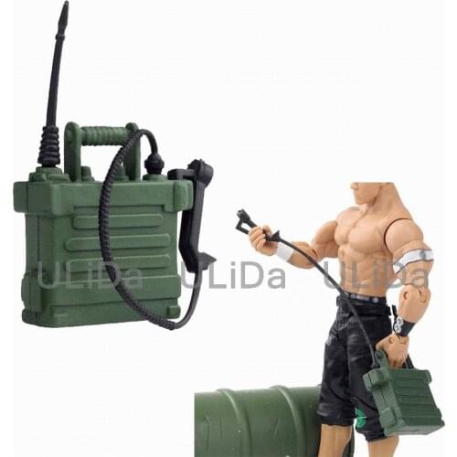 1/10 Scale Radio Station Phone Simulation for 1:10 RC Crawler Axial SCX10 90046 D90 D110 TF2 Traxxas TRX-4 RC Car Accessories