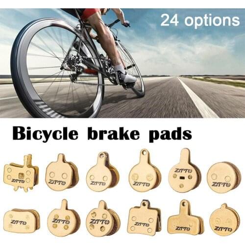 Brake Pads For Mountain Bikes, All-metal Copper Base, Wear-resistant, High-quality Dissipation, Safe Heat And Reliable Fast V4C1